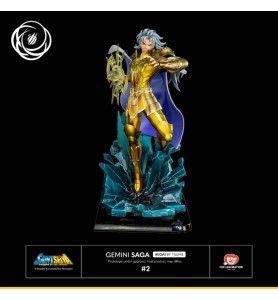 Figura Tsume Arts Saint Seiya Gemini Saga Resina Escala 1 - 6 Ikigai