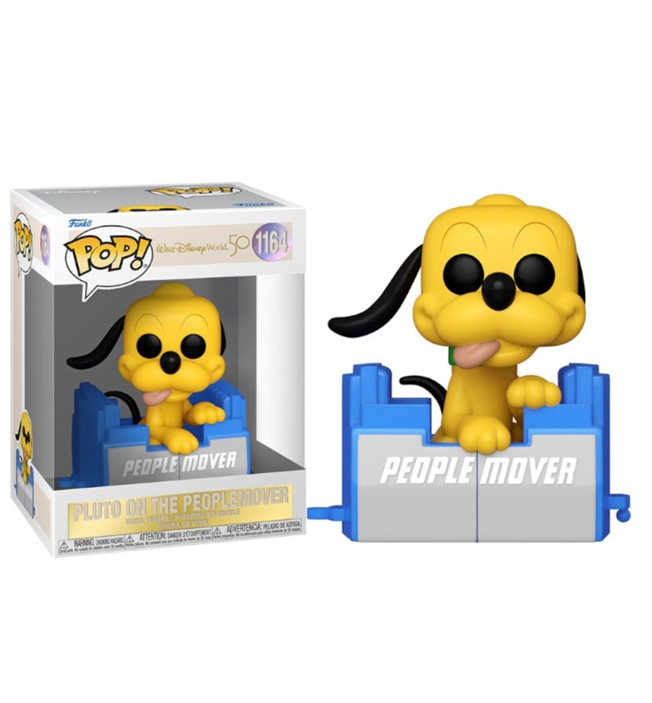 Funko Pop Disney Walt Disney Aniversario 50th People Mover Pluto 59509