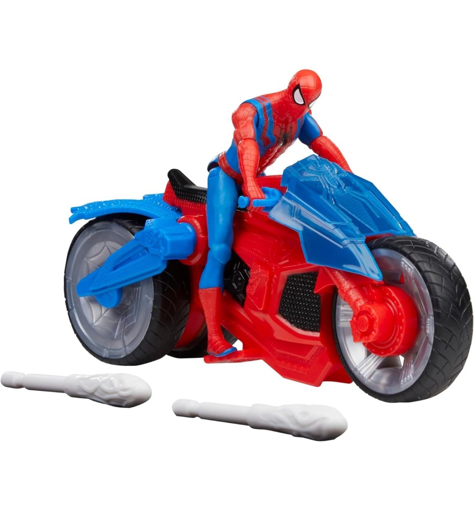 Figura Hasbro Marvel Spider Man Moto Arácnida