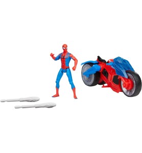 Figura Hasbro Marvel Spider Man Moto Arácnida