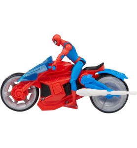 Figura Hasbro Marvel Spider Man Moto Arácnida