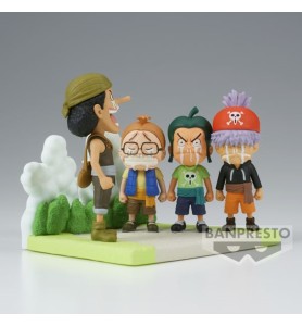 Figura Banpresto One Piece World Collectable Log Stories Usopp Pirates 7cm