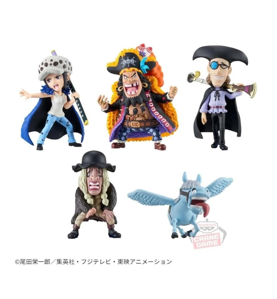 One Piece World Collectable Figure - Trafalgar.law Vs Blackbeard Pirates -  1 Unidad Aleatoria