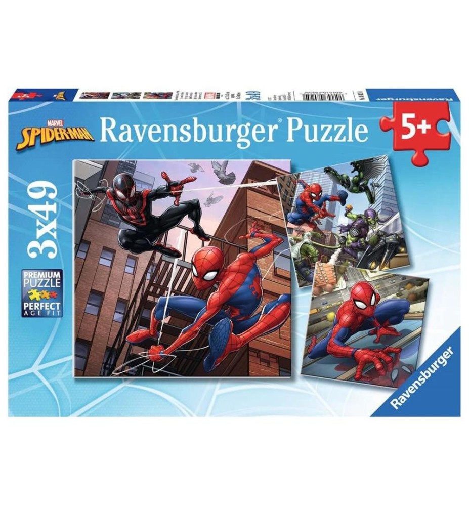 Puzzle Ravensburger Spiderman 3x49