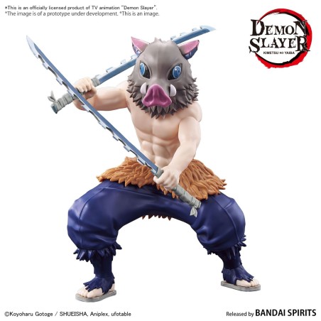 Figura Bandai Hobby Demon Slayer Model Kit Inosuke Hashibira