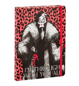 Libreta Disney Villanos Cruella De Vil