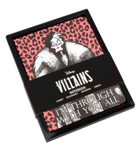 Libreta Disney Villanos Cruella De Vil