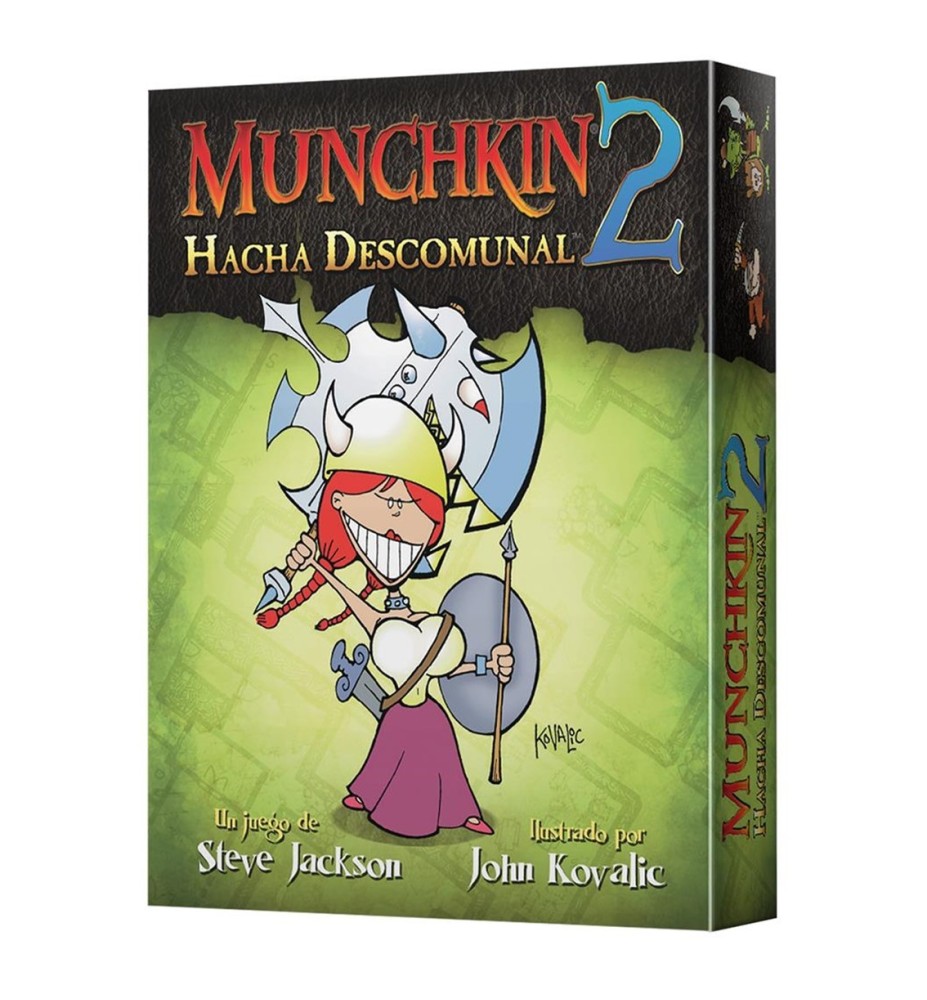 Juego De Mesa Munchkin 2: Hacha Descomunal Pegi 10