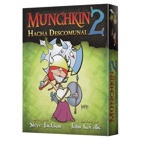 Juego De Mesa Munchkin 2: Hacha Descomunal Pegi 10