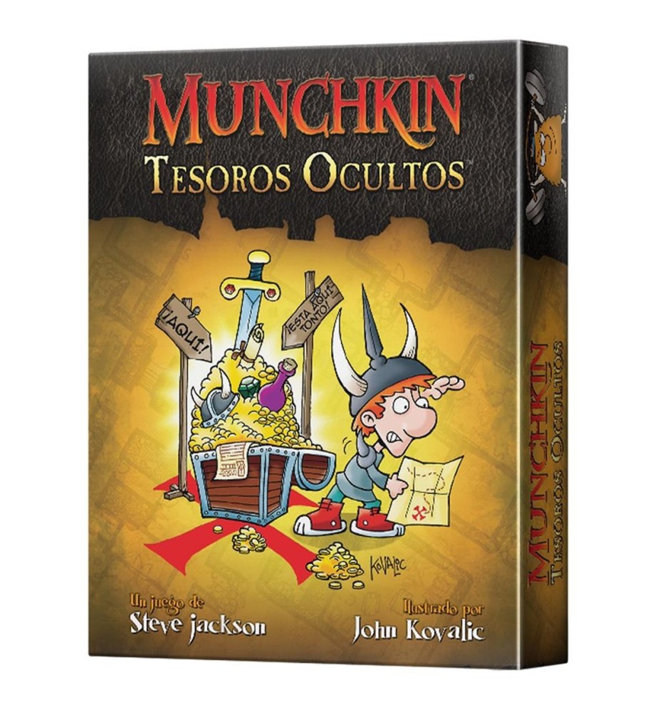 Juego De Mesa Munchkin Tesoros Ocultos Pegi 10