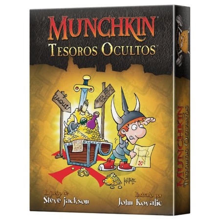 Juego De Mesa Munchkin Tesoros Ocultos Pegi 10