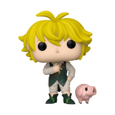 Funko Pop Animacion Seven Deadly Sins Meliodas Con Hawks 75541