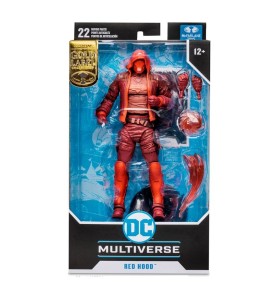 Figura Mcfarlane Toys DC Gaming Red Hood Monochromatic Etiqueta Dorada