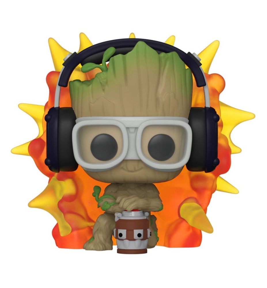 Funko Pop Marvel Guardianes De La Galaxia Groot Con Detonador 70653