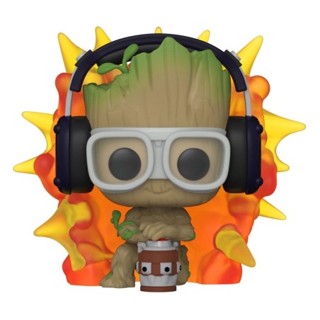 Funko Pop Marvel Guardianes De La Galaxia Groot Con Detonador 70653