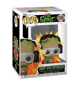 Funko Pop Marvel Guardianes De La Galaxia Groot Con Detonador 70653