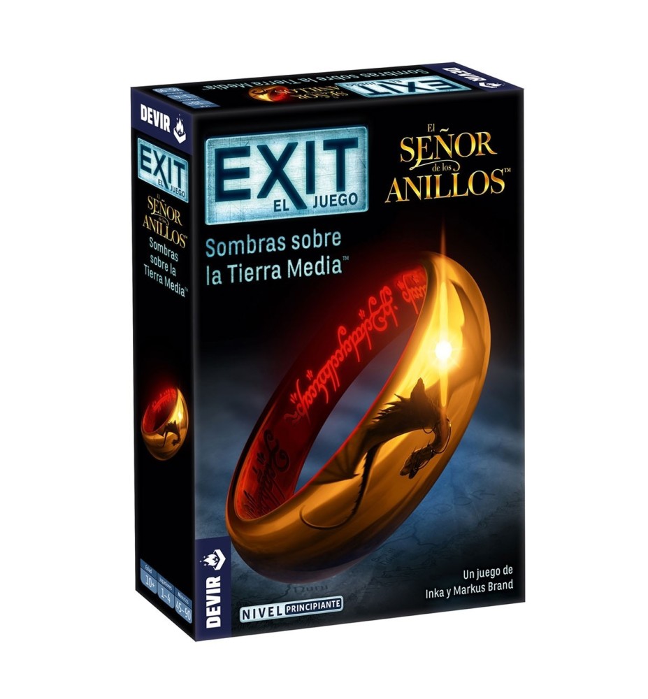 Juego De Mesa Devir Exit El Señor De Los Anillos Sombras Sobrela Tierra Media