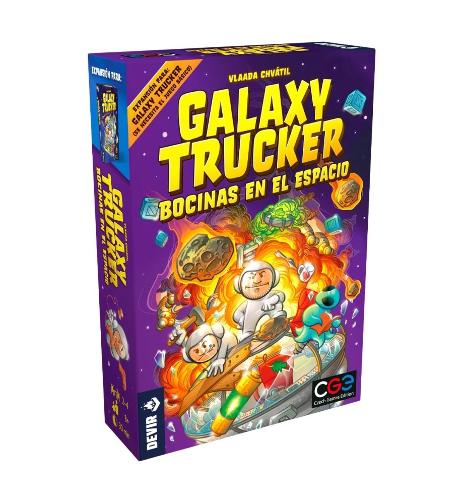 Juego De Mesa Galaxy Trucker Expansión Bocinas En El Espacio