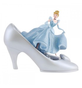 Figura Decorativa Enesco Disney 100 Cenicienta Con Zapato