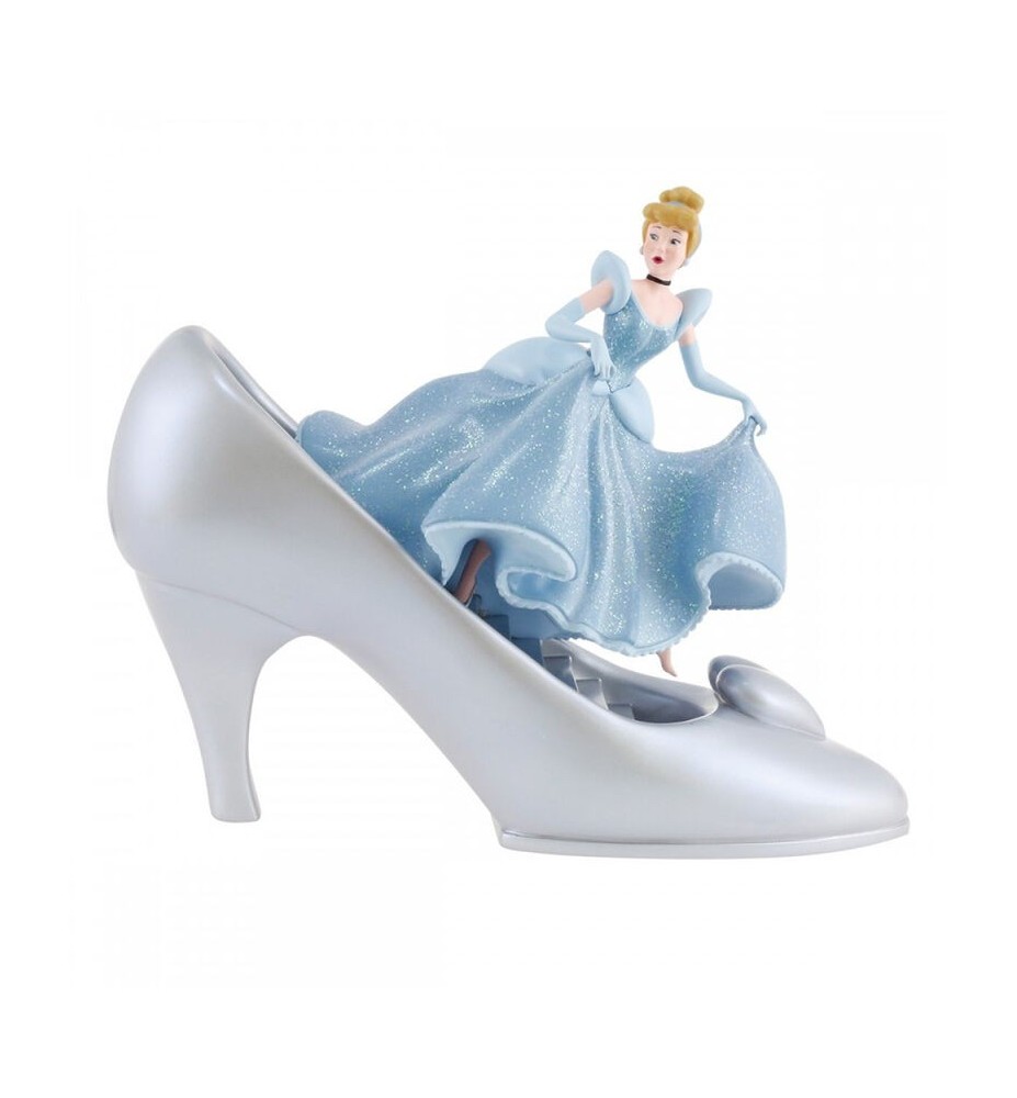 Figura Decorativa Enesco Disney 100 Cenicienta Con Zapato