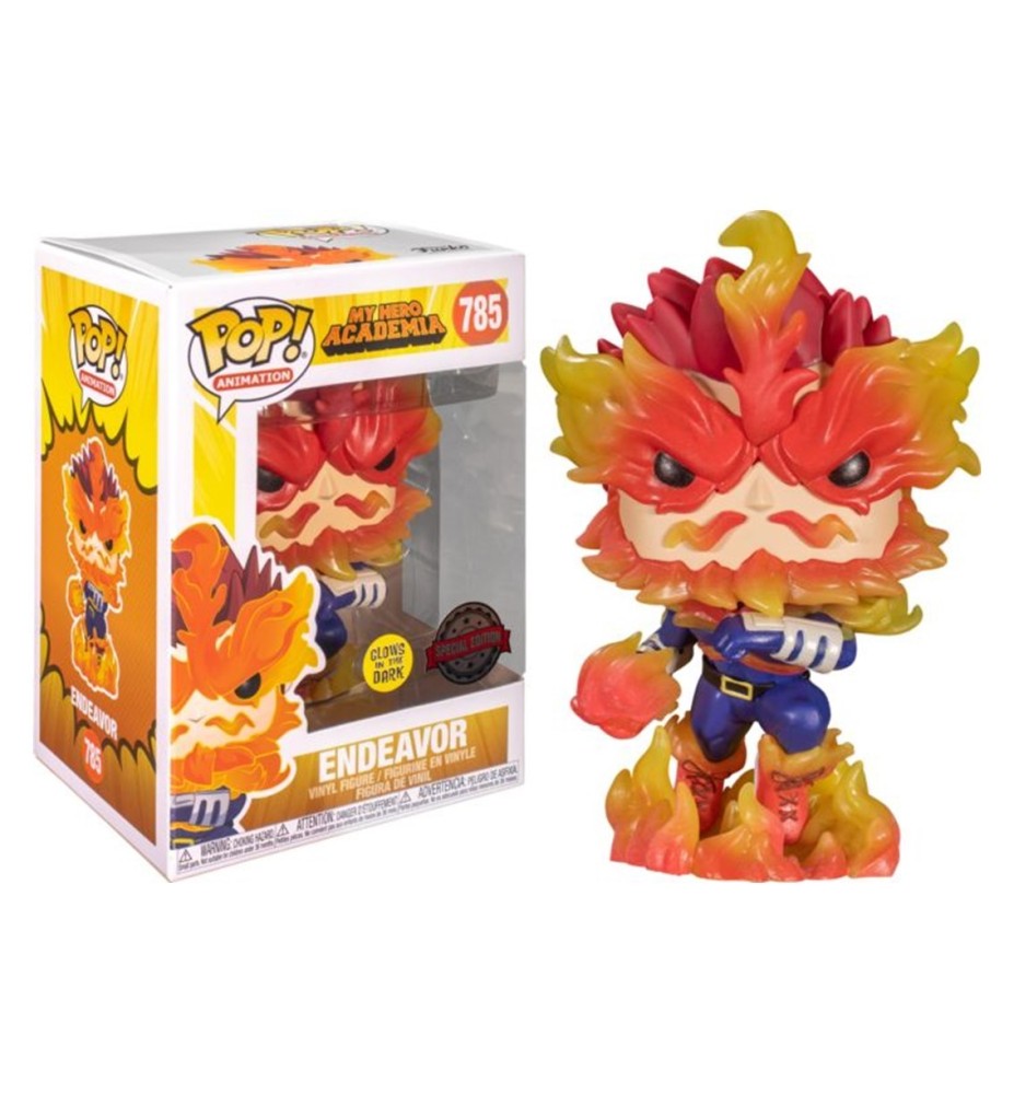 Funko Pop My Hero Academia Endeavor Brillo En La Oscuridad Exclusivo 49672