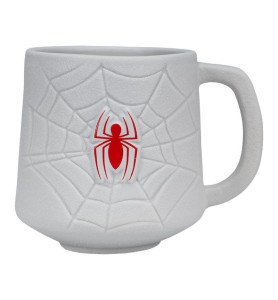 Taza 3d Paladone Marvel Telaraña Y Logo Spider - Man 350 Ml