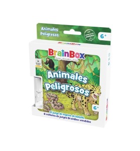 Juego De Mesa Brainbox Pocket Animales Peligrosos Edad Recomendada 6 Años