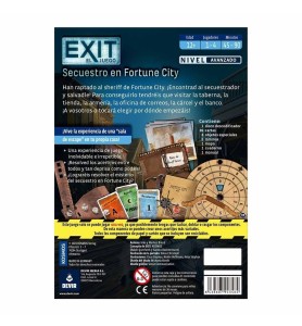 Juego De Mesa Devir Exit Secuestro En Fortune City