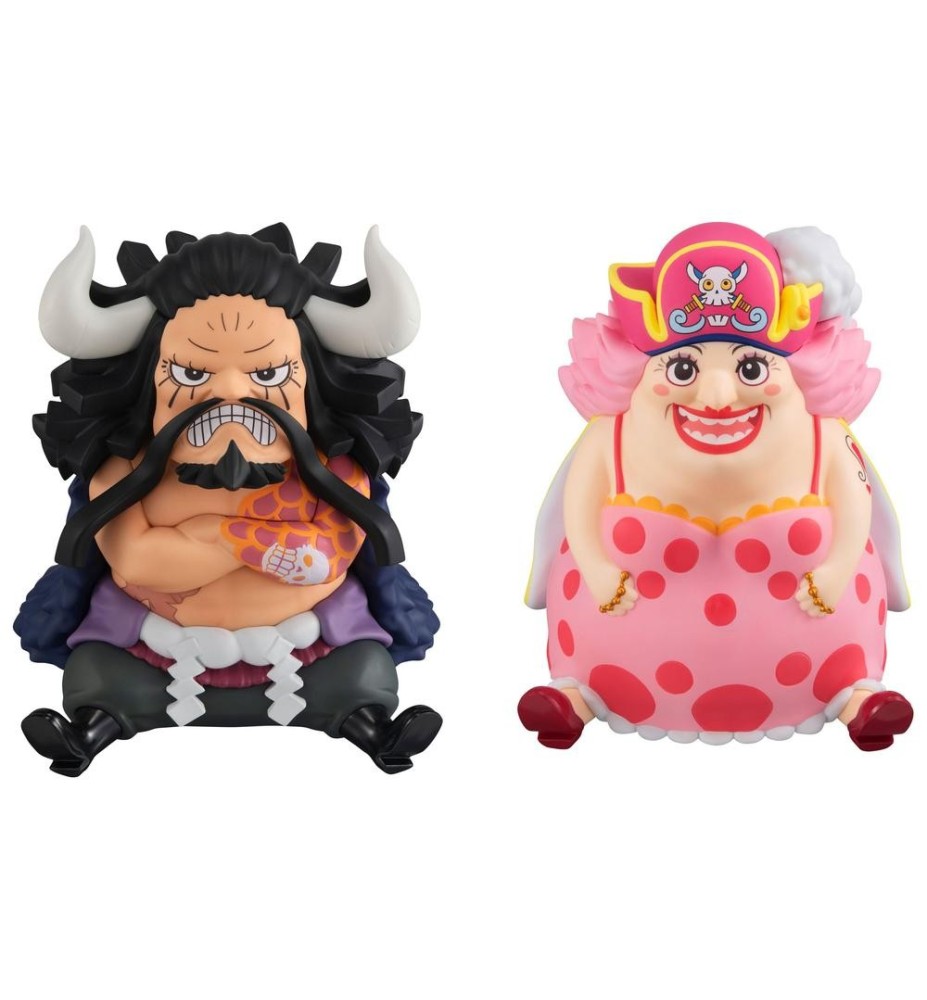 Set Figuras Megahouse Lookup One Piece Kaido The Beast & Big Mom