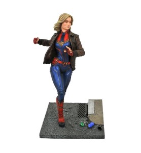 Figura Diamond Collection Marvel Capitana Marvel Estatua Resina 28 Cm Movie Premier Collection