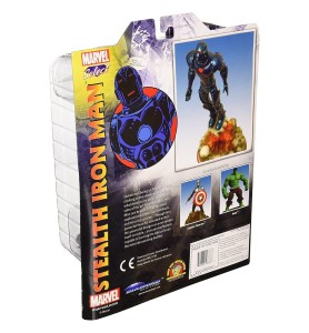 Figura Diamond Collection Marvel Select Iron Man Iron Man Stealth