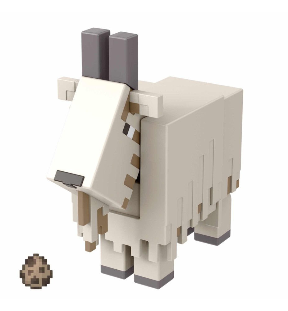 Figura Mattel Minecraft Cabra Con Accesorios Portal