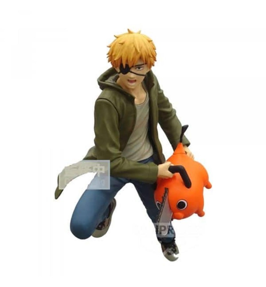 Figura Banpresto Chainsaw Man Vibration Stars Chainsaw Man Denji Y Pochita 14cm