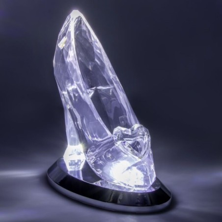 Lámpara 3d Paladone Cenicienta Zapato De Cristal