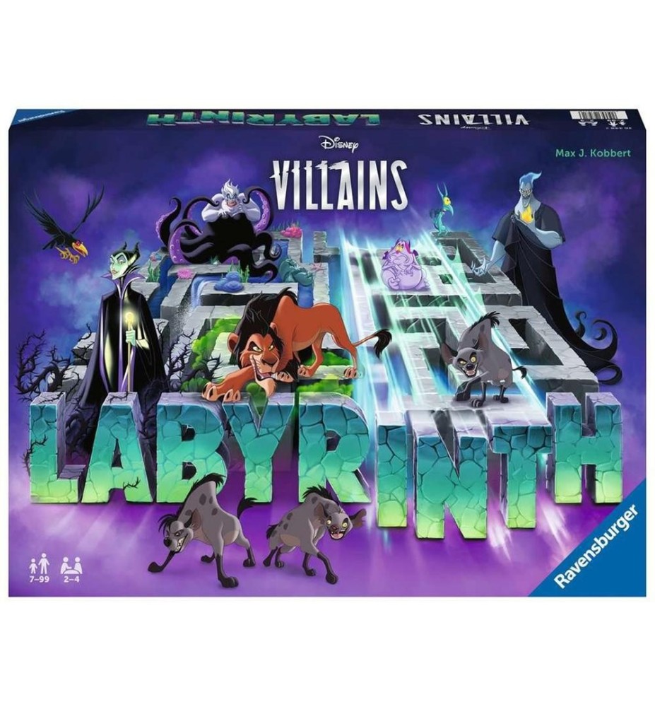 Juego De Mesa Ravensburger Labyrinth Disney Villains