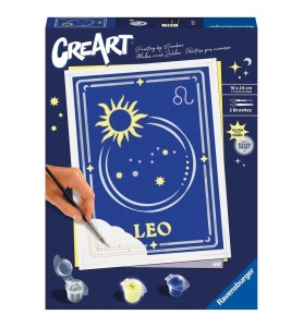 Kit Para Pintar Con Números Ravensburger Creart Serie Trend D Zodiac: Leo