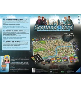 Juego De Mesa Ravensburger Scotland Yard Refresh 40º