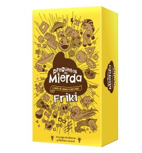 Juego De Mesa Asmodee Preguntas De Mierda Friki Pegi 16