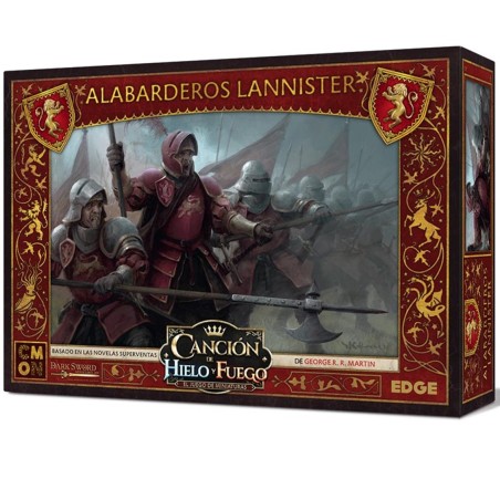 Juego De Mesa Asmodee Cancion De Hielo Y Fuego: Alabarderos Lannister Pegi 14