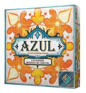 Juego De Mesa Azul Mosaico De Cristal Pegi 8