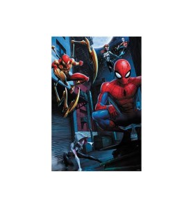 Puzzle Lenticular Prime 3d Marvel Spiderman Nuevo Universo 200 Piezas