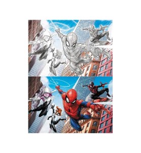 Puzzle Para Rascar Prime 3d Marvel Multi Universo 150 Piezas