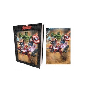 Puzzle Libro Lenticular Prime 3d Marvel Vengadores Originales