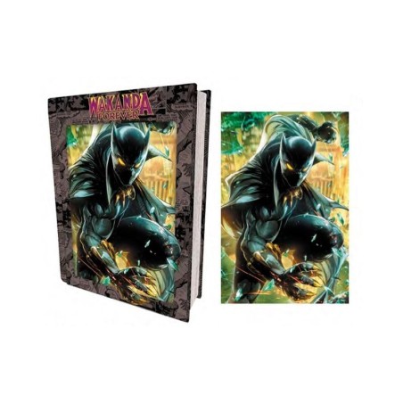 Puzzle Libro Lenticular Prime 3d Marvel Wakanda Forever 300 Piezas