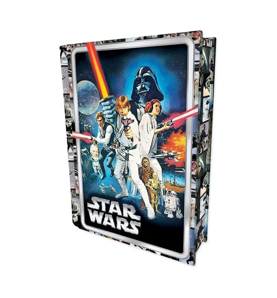 Puzzle Libro Lenticular Prime 3d Star Wars Póster De Cartelera 300 Piezas