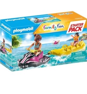 Playmobil Starter Pack Moto De Agua Con Bote Banana