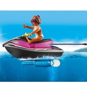 Playmobil Starter Pack Moto De Agua Con Bote Banana