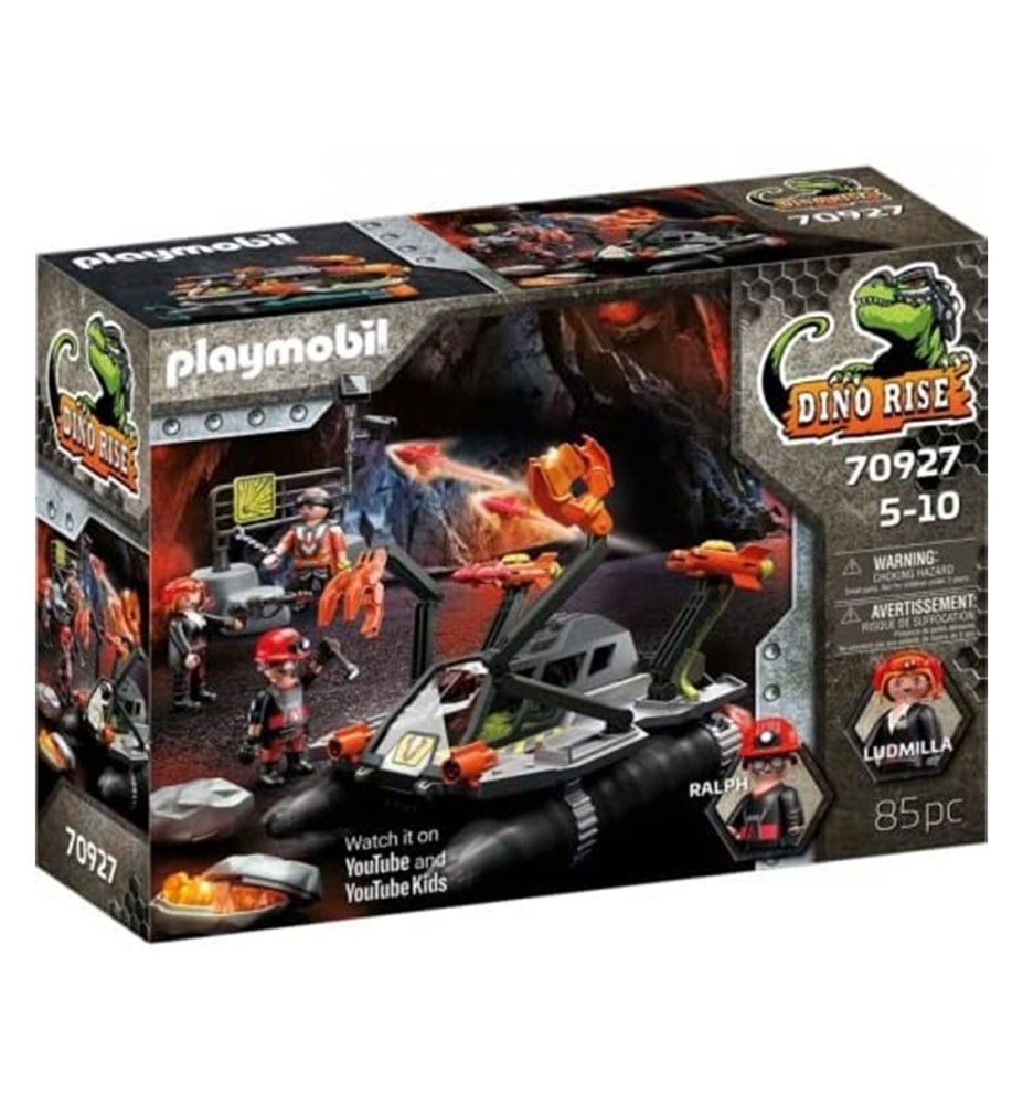 Playmobil Dino Rise Comet Corp. Taladro De Demolicion