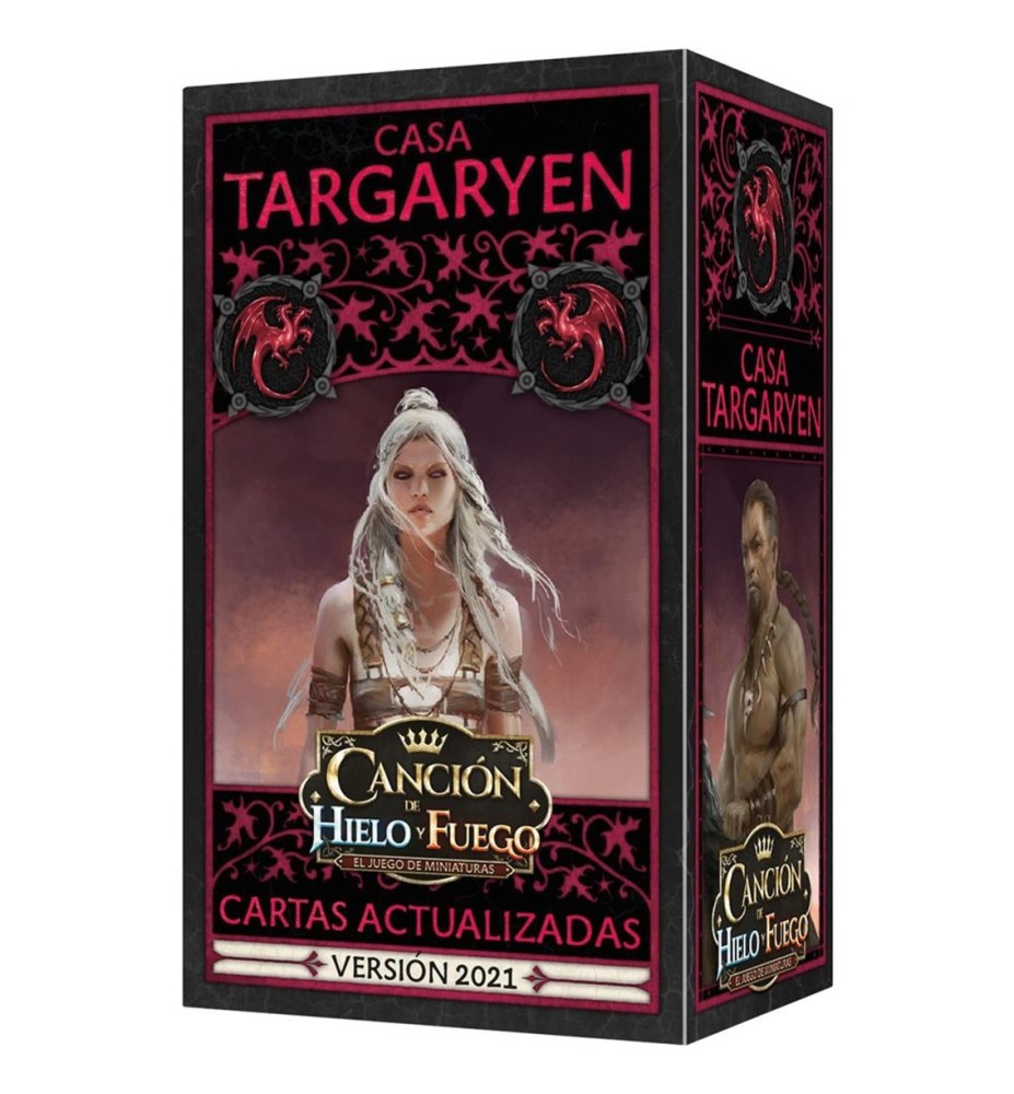 Juego De Mesa Cancion De Hielo Y Fuego Pack De Faccion Targaryen Pegi 14