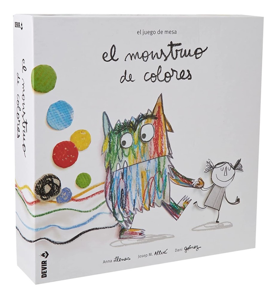 Juego De Mesa Devir El Monstruo De Colores Pegi 3